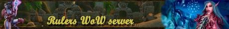 Rulers WoW server Banner