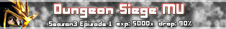 Dungeon SIege MU Season 3 Epi.1 Banner