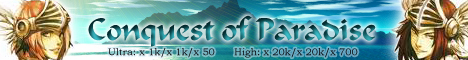Conquest of Paradise Banner