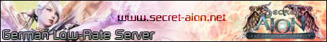 Secret Aion - German Lowrate Server Banner